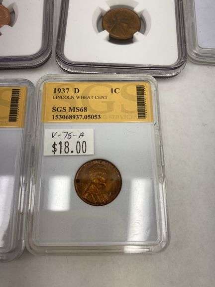 Graded Lincoln Cent Collection