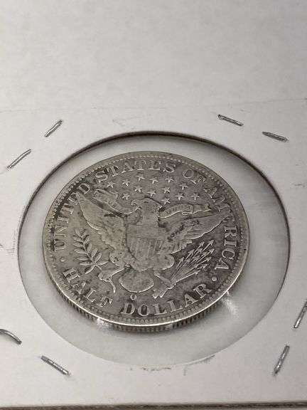 1904-O Barber Half Dollar New Orleans Mint Silver