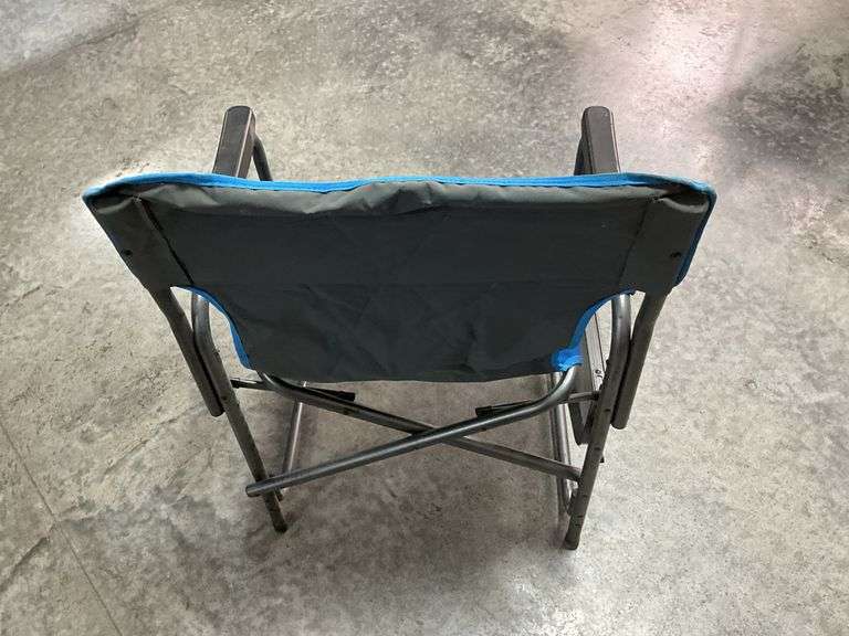 Lot of Two Folding Camping Chairs: Timber Ridge and Green