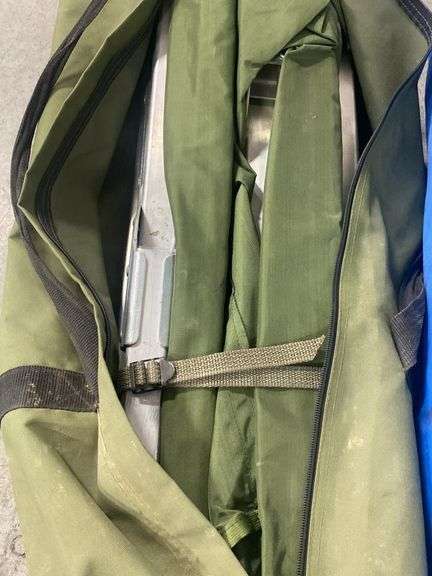 Cot and Sleeping Bag