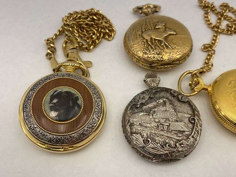 Collection of Decorative Pocket Watches