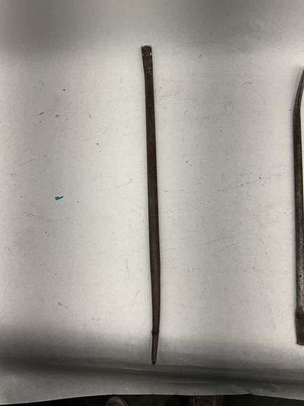 Assorted Collection of Steel Pry Bars and Punches - 6 Pieces