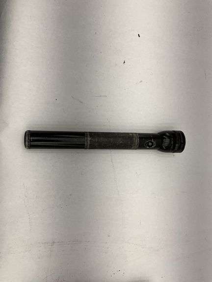 Lot of Four Black Maglite Flashlights