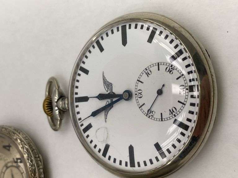 Lot of 3 Pocket Watches: Elgin, Illinois & Unbranded