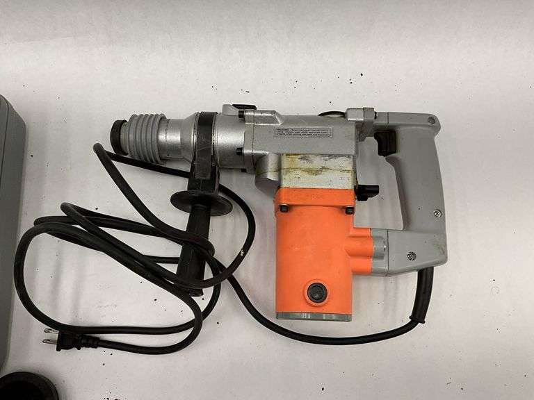 Chicago 1" SDS Rotary Hammer with Bits and Case