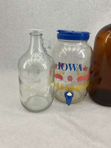 Collection of Glass Jars and Dispensers