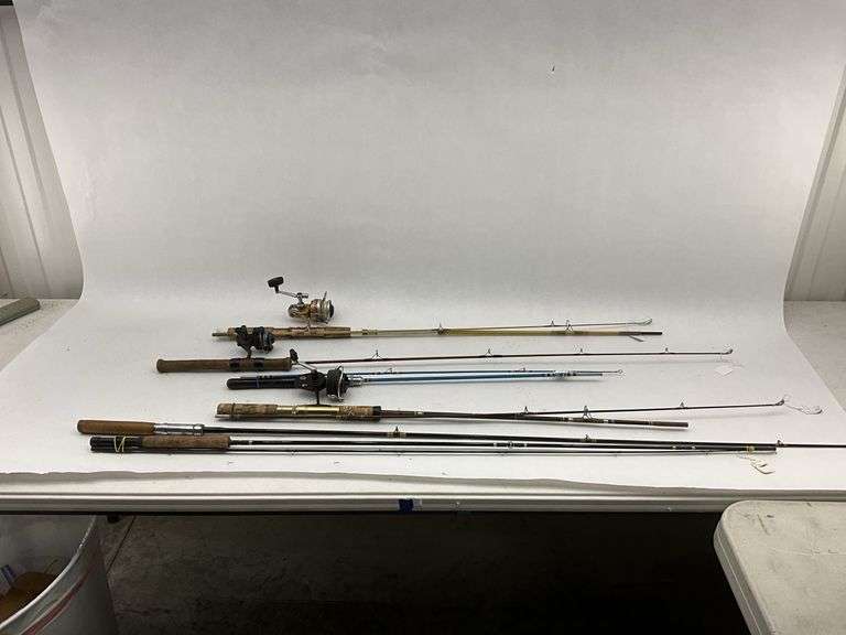 Lot of Fishing Rods