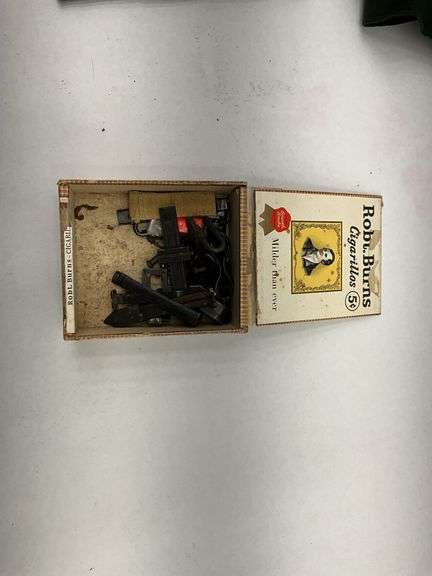 Binoculars, Monocular, Revolver Stock, and Accessories Lot