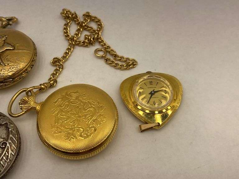 Collection of Decorative Pocket Watches