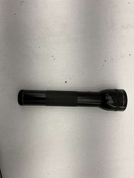 Lot of Four Black Maglite Flashlights