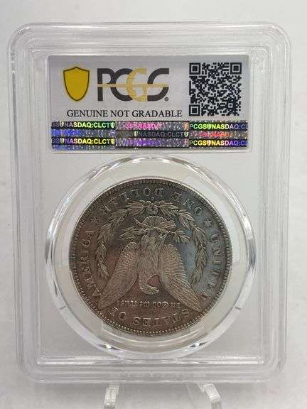 1878-S PCGS Genuine Cleaned AU Detail Morgan Silver Dollar