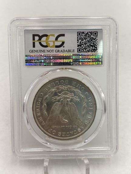 1884-O PCGS Genuine Cleaned-UNC Detail Silver Dollar