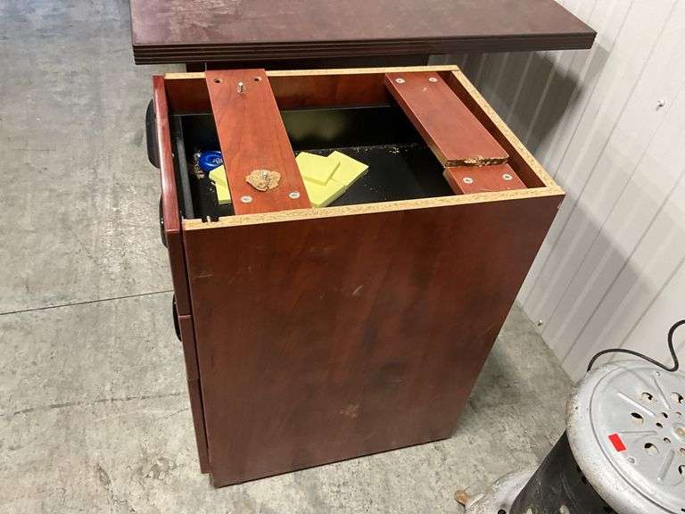 Office Desk Pedestal with Drawers