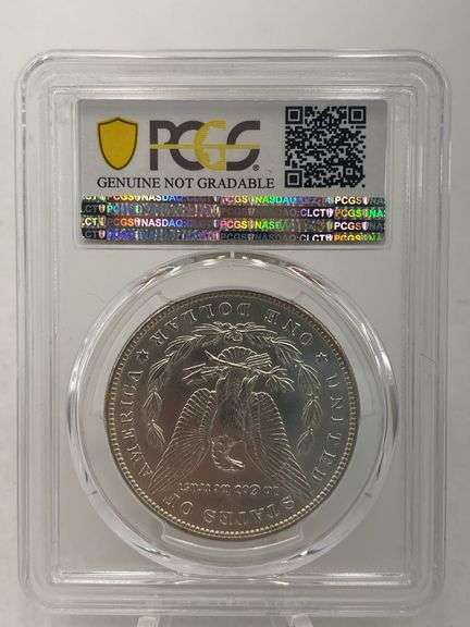 1886 PCGS Genuine Morgan Silver Dollar - UNC Detail