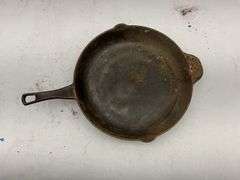 Assorted Cast Iron Cookware Lot - Pans, Skillets, Griddle and Trap