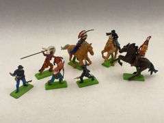 Britains LTD 1971 Deetail Wild West Figures Set