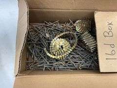 Lot of Various Nails and Fasteners