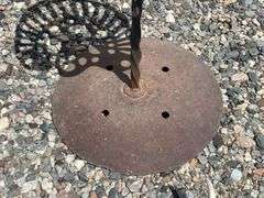 Unique Cast Iron Tractor Seat Bar Stool
