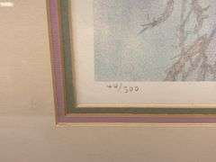 Chris Forrest "Pheasant's Flight" Lithograph, Signed and Numbered