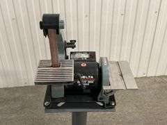 Delta 1" Belt and 5" Disc Sander with Stand and Sanding Belts