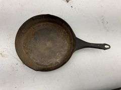 Assorted Cast Iron Cookware Lot - Pans, Skillets, Griddle and Trap
