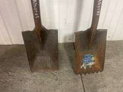 Two "Branchhorst" Shovels: One Flat & One Root Ripper