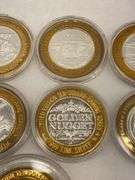 Las Vegas Casino Gaming Tokens .999 Silver Commemorative Set