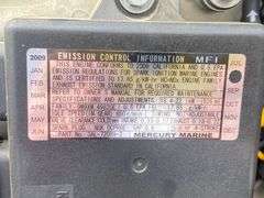 Aluminum Fishing Boat 25HP Mercury & Trailer