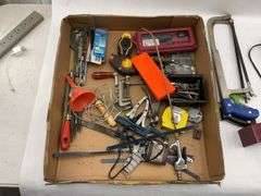 Assorted Hand Tools and Hardware Lot