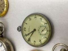 Collection of Ten Assorted Pocket Watches Including Elgin, Westclox and Cortebert