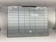 Office Depot Dry Erase Grid Board with Eraser