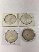 Peace Silver Dollar Collection: 1922-S, 1923, 1924