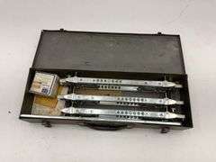Stanley Metal Tool Box with Window Blind Installation Tools