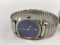 Lot of Three Fossil Wristwatches: Arkitekt and Blue Models