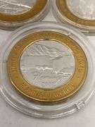 Las Vegas Casino Gaming Tokens .999 Silver Commemorative Set
