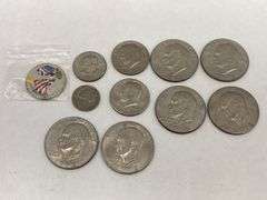 Mixed US Dollar Coins