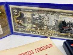 Commemorative US Coins, Currency, Medallion, Silver Flakes