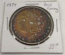 1879 Morgan Silver Dollar - Bold Toning