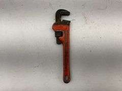 Lot of Pipe Wrenches - Various Sizes