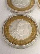 Las Vegas Casino Gaming Tokens .999 Silver Commemorative Set