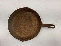 Assorted Cast Iron Cookware Lot - Pans, Skillets, Griddle and Trap