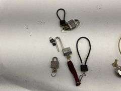 Collection of Various Padlocks and Combination Locks