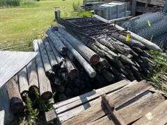 Mixed Lot of Wood Posts