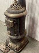 Security Gold Company Cast Iron Parlor Stove with Parts