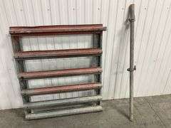 Livestock Gate with Metal Post