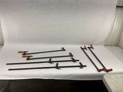 Assorted Woodworking Bar Clamps