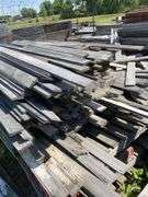 3 Piles Reclaimed Wood Lot - Assorted Sizes and Types Stand Not Included.