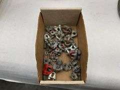 Assorted Lot of Cable, Hooks, Turnbuckles, and Connectors