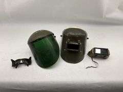 Lot of Welding Face Shields and Goggles
