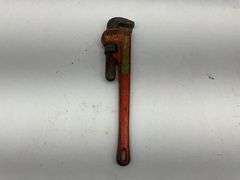 Lot of Pipe Wrenches - Various Sizes